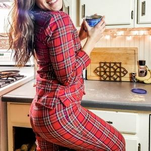 L.L.Bean flannel pajama set